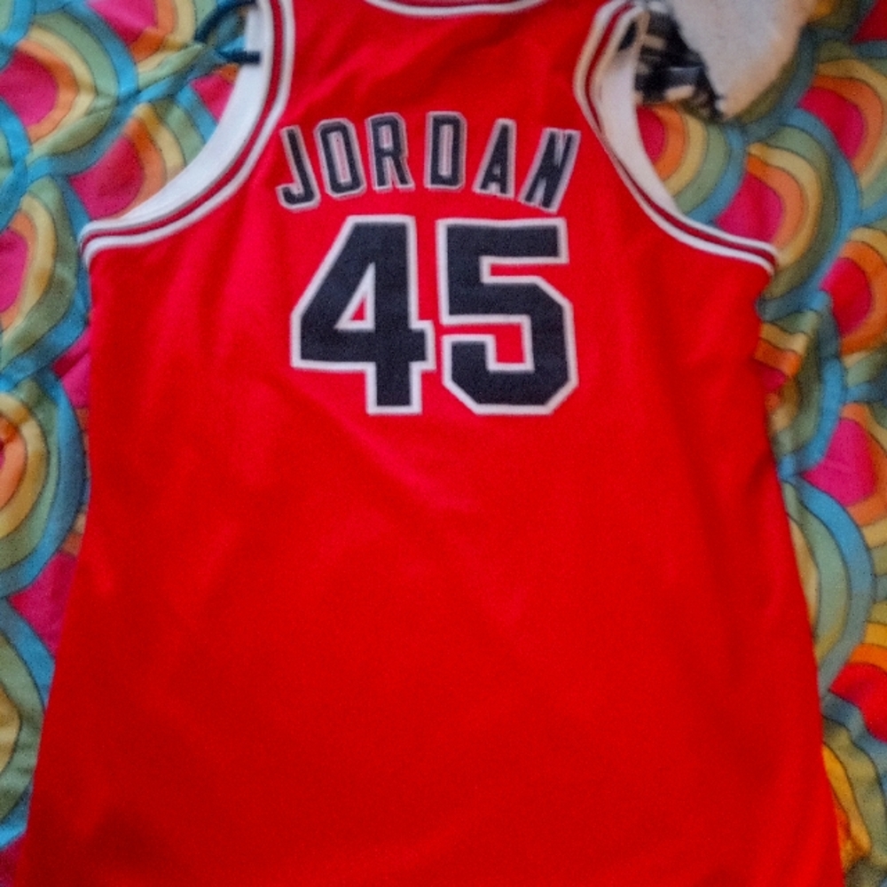 Jordan Kids Red Basketball Jersey